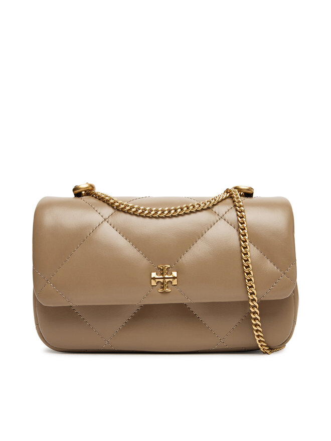 

Вечерняя сумка Tory Burch Mini Kira Diamond 154710, бежевый