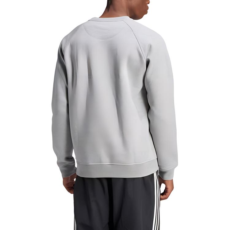 Толстовка Adidas Trefoil Essentials Crew Adidas Originals, medium серый mixed color — фото 4