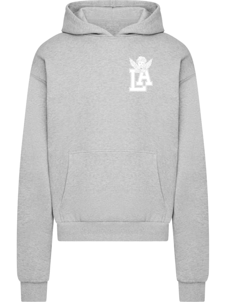 

Толстовка La Wings Heavy Cotton Box Hoody серого цвета Mister Tee