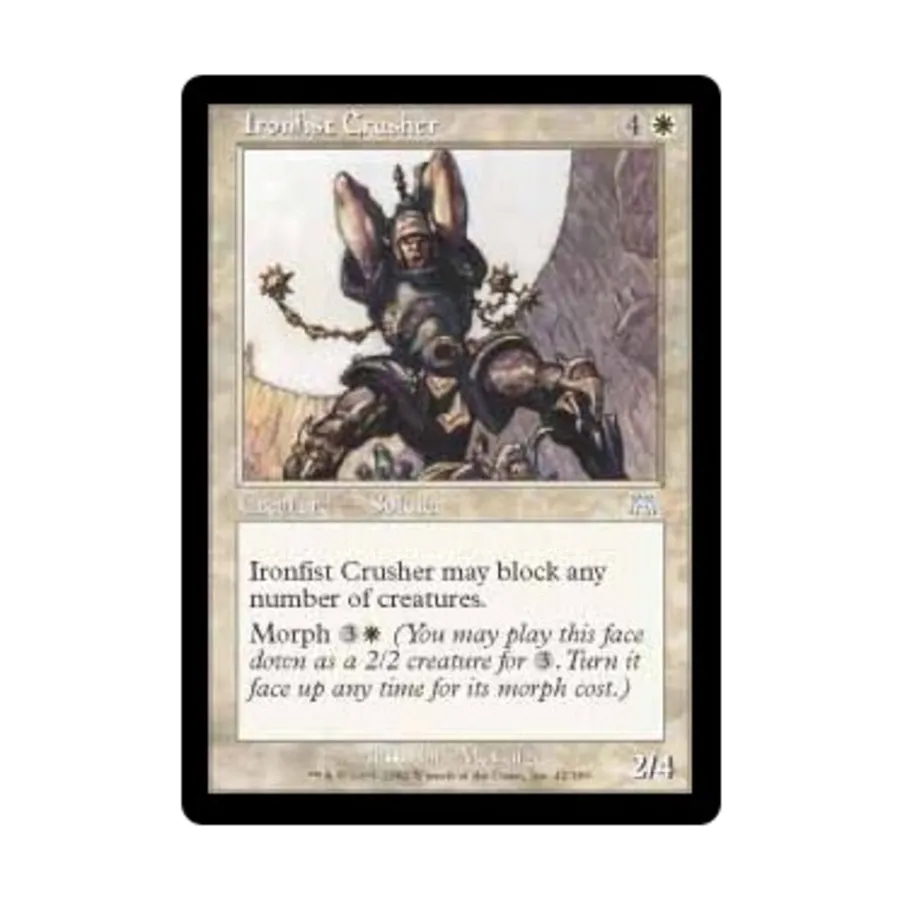 

CCG Железный Крушитель (U), MTG - Onslaught