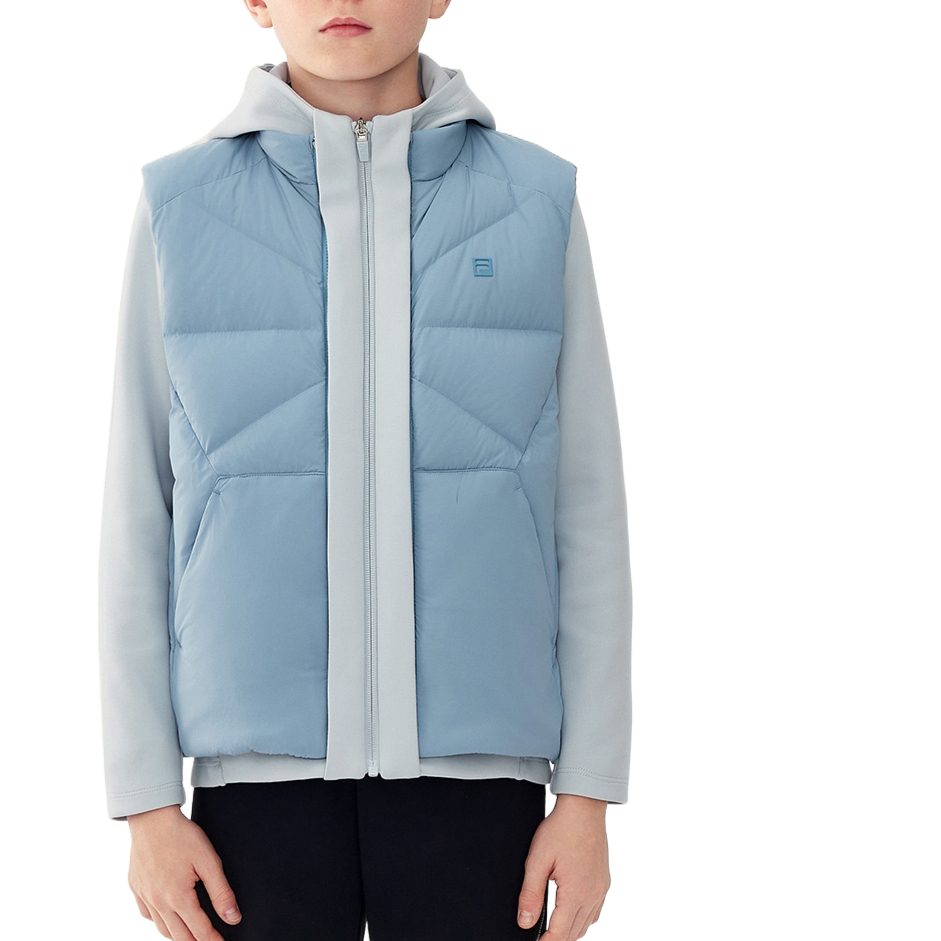 Детский спортивный комплект Casual Sportswear 2 Piece Set FILA KIDS, светло-голубой — фото 3