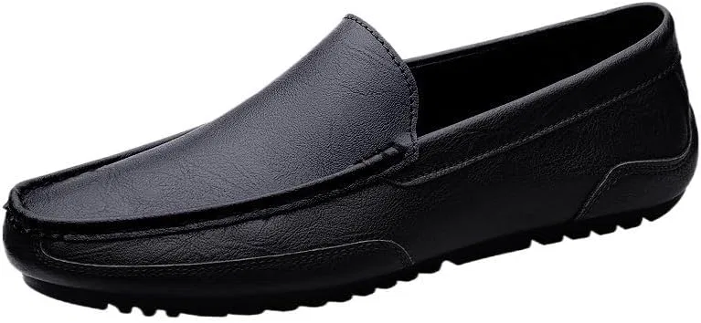Лоферы кожаные Formal Fomer Black UOPYNE