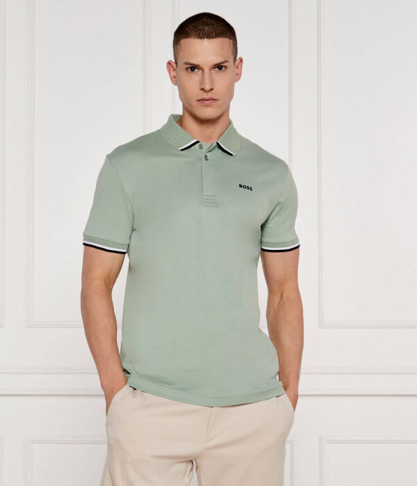 

Рубашка поло Regular fit Boss Green, зеленый
