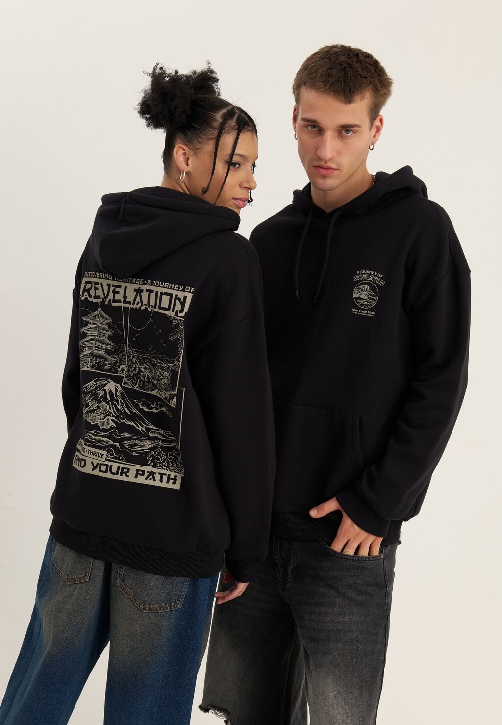 

Толстовка Unisex YOURTURN, черный