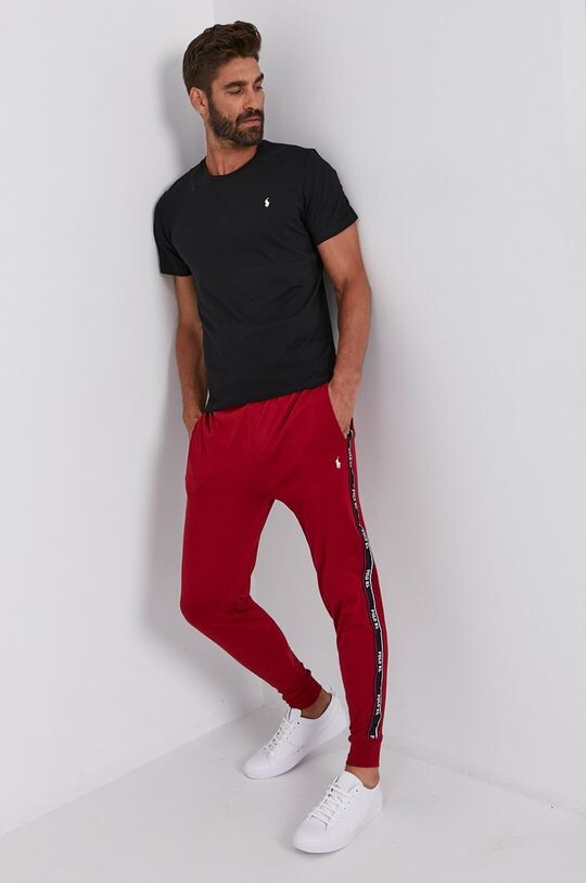 Хлопковая футболка 714844756001 Polo Ralph Lauren, черный — фото 2