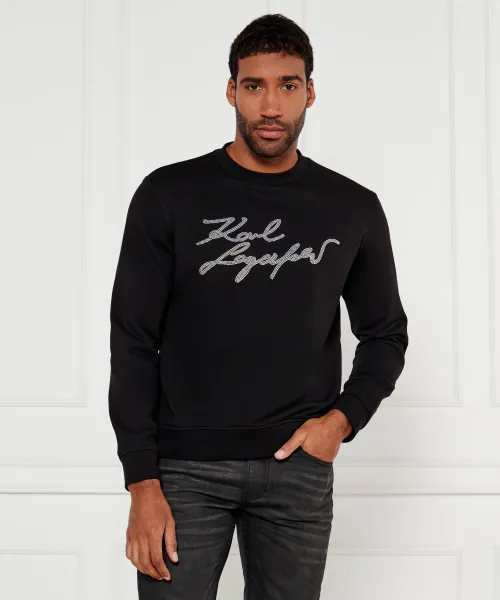 

Толстовка Regular fit Karl Lagerfeld, черный