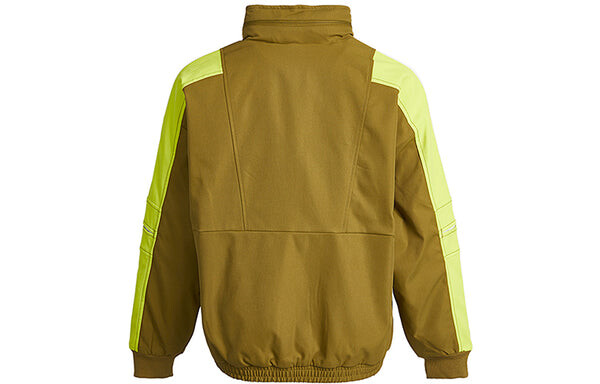 Куртка (WMNS) adidas Str Jkt Warm Training Sports Storage Simple Hooded Fleece Lined Jacket Yellow, желтый — фото 2