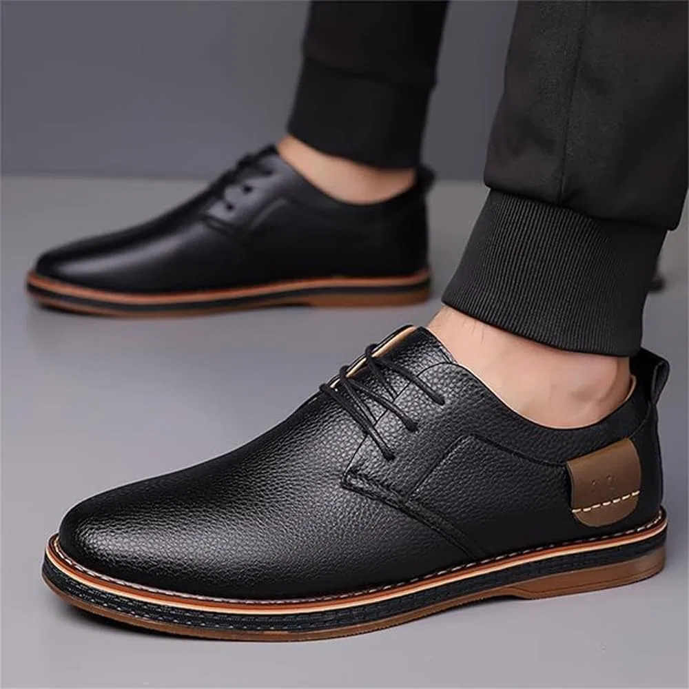 Лоферы кожаные Simple Work Shoes, черный Asifn — фото 2