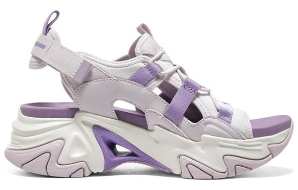 Сандалии stamina v3 'white purple' Skechers, белый — фото 2