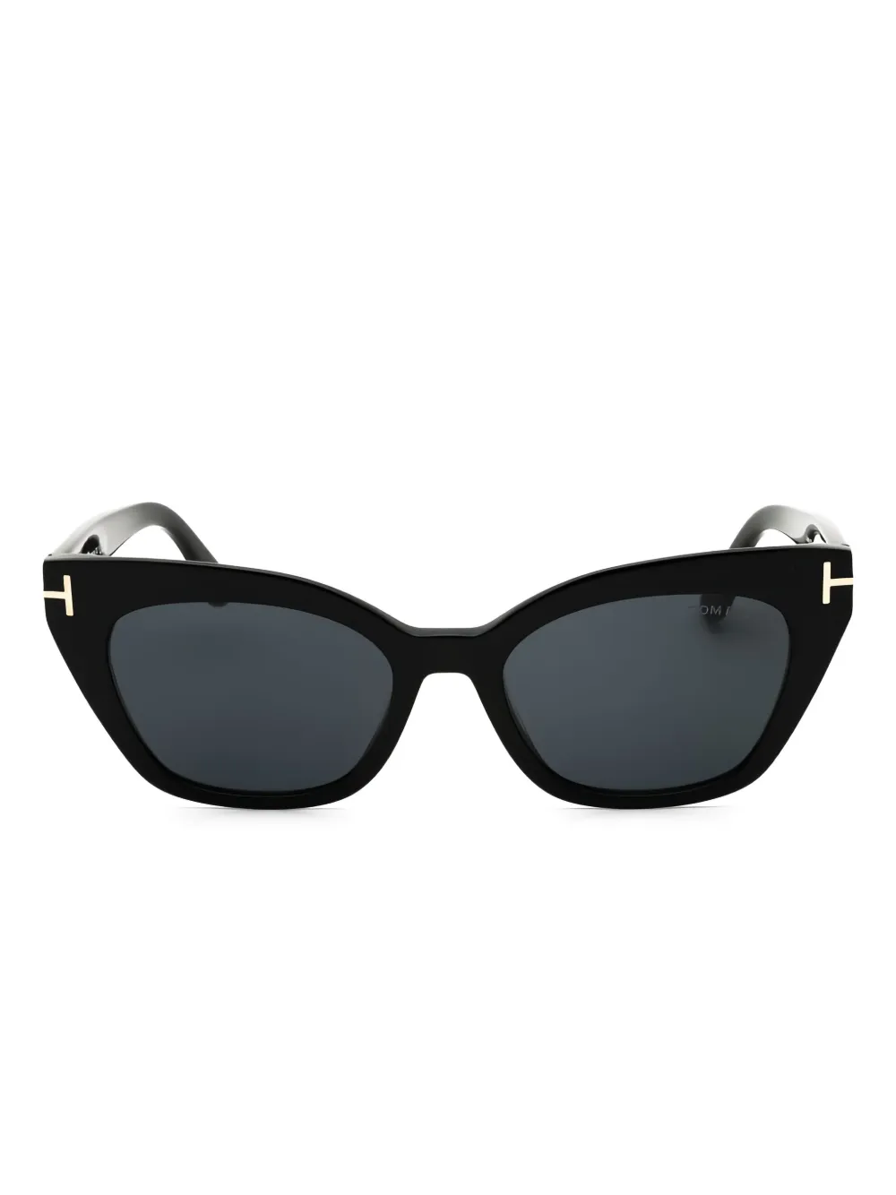 

Солнцезащитные очки в оправе 'кошачий глаз' TOM FORD Eyewear, черный
