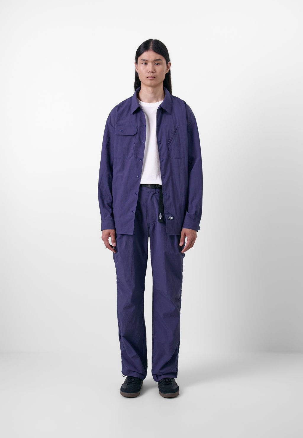 

Рубашка OVERSIZED FIT PIECED WORKSHIRT UNISEX Dickies, темно-синий