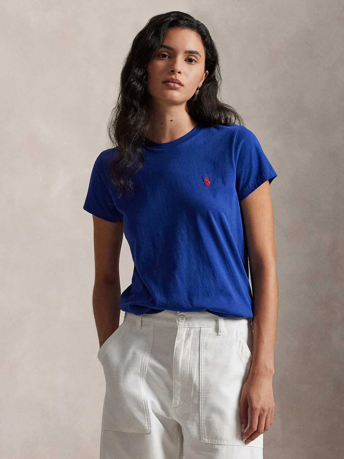 Polo Ralph Lauren Футболка в королевском синем цвете — фото 2