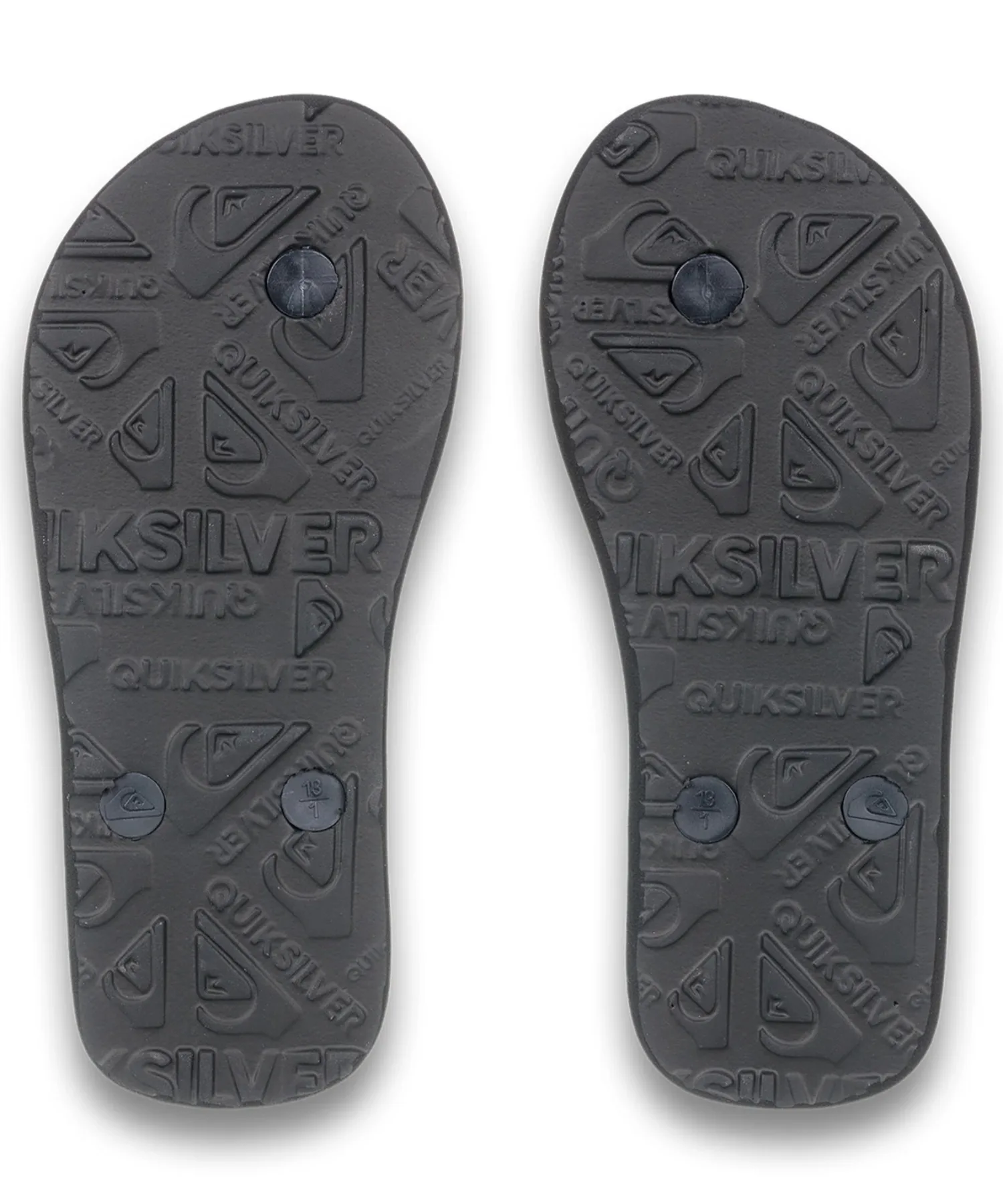 Детские пляжные сандалии с логотипом Quiksilver JAVA WORDMARK YOUTH чёрные — фото 4