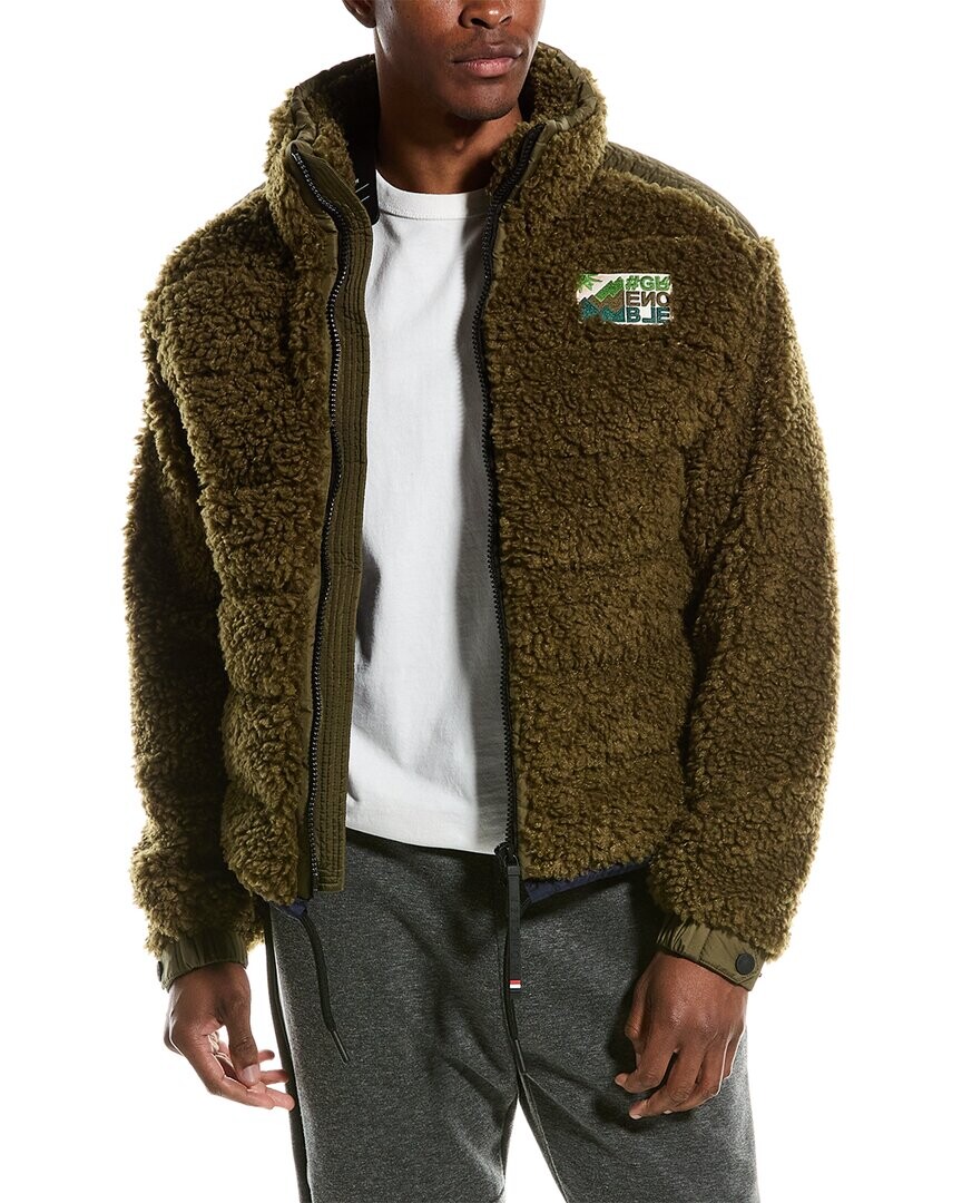 

Пуховик Moncler Grenoble, зеленый