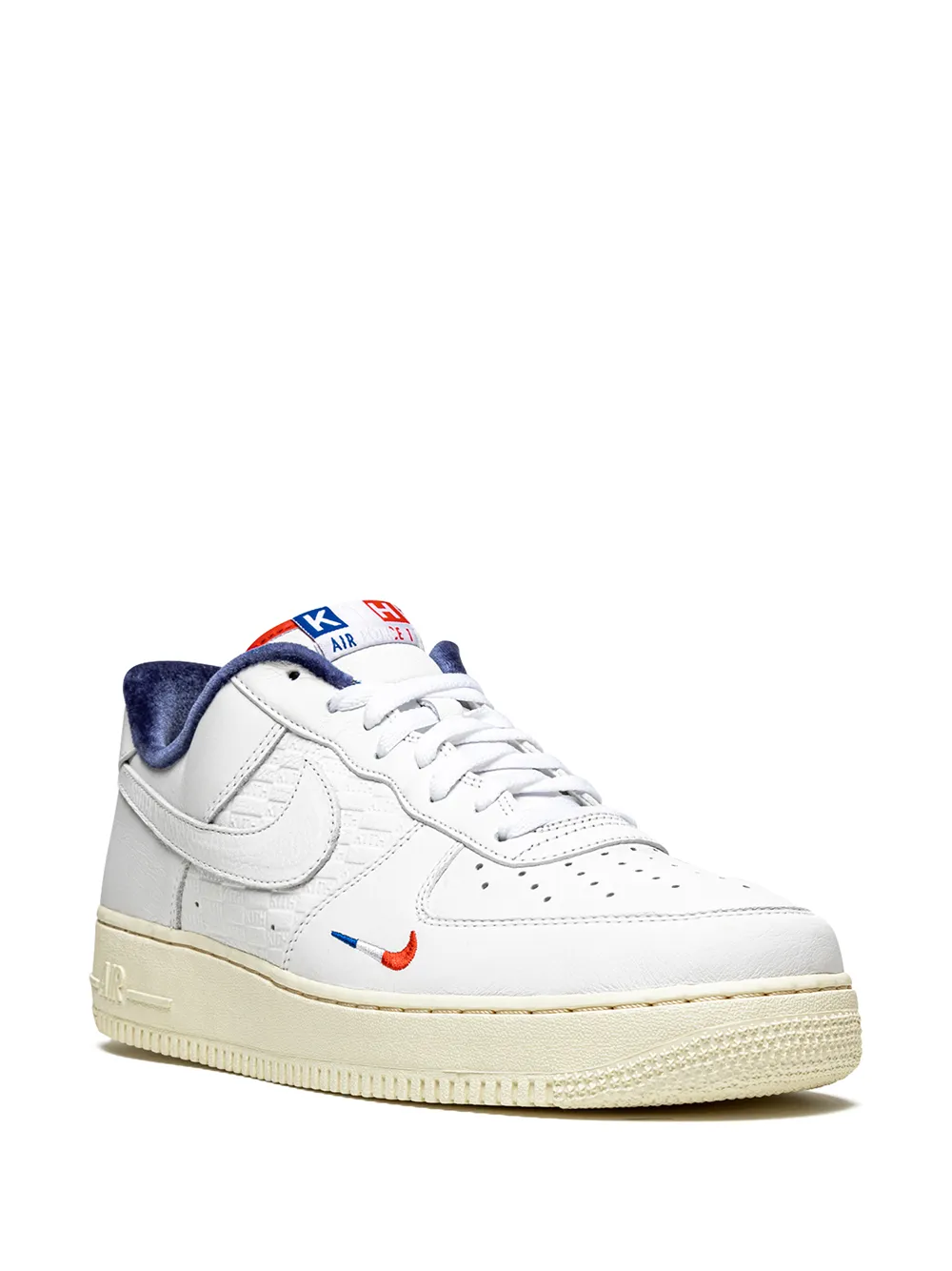 Кроссовки Air Force 1 Low из коллаборации с Kith Nike, белый — фото 2