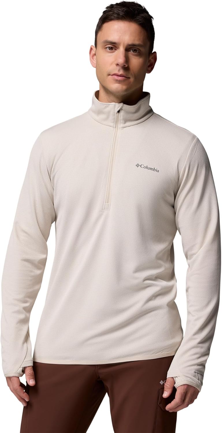 

Columbia мужская флисовая толстовка Tech Trail Utility Warm Half Zip, Dark Stone