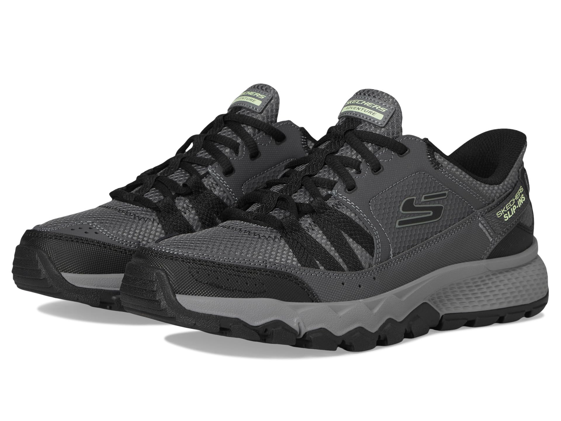 Туфли SKECHERS Dynamite AT Escapar Hands Free Slip-in, цвет Charcoal/Black
