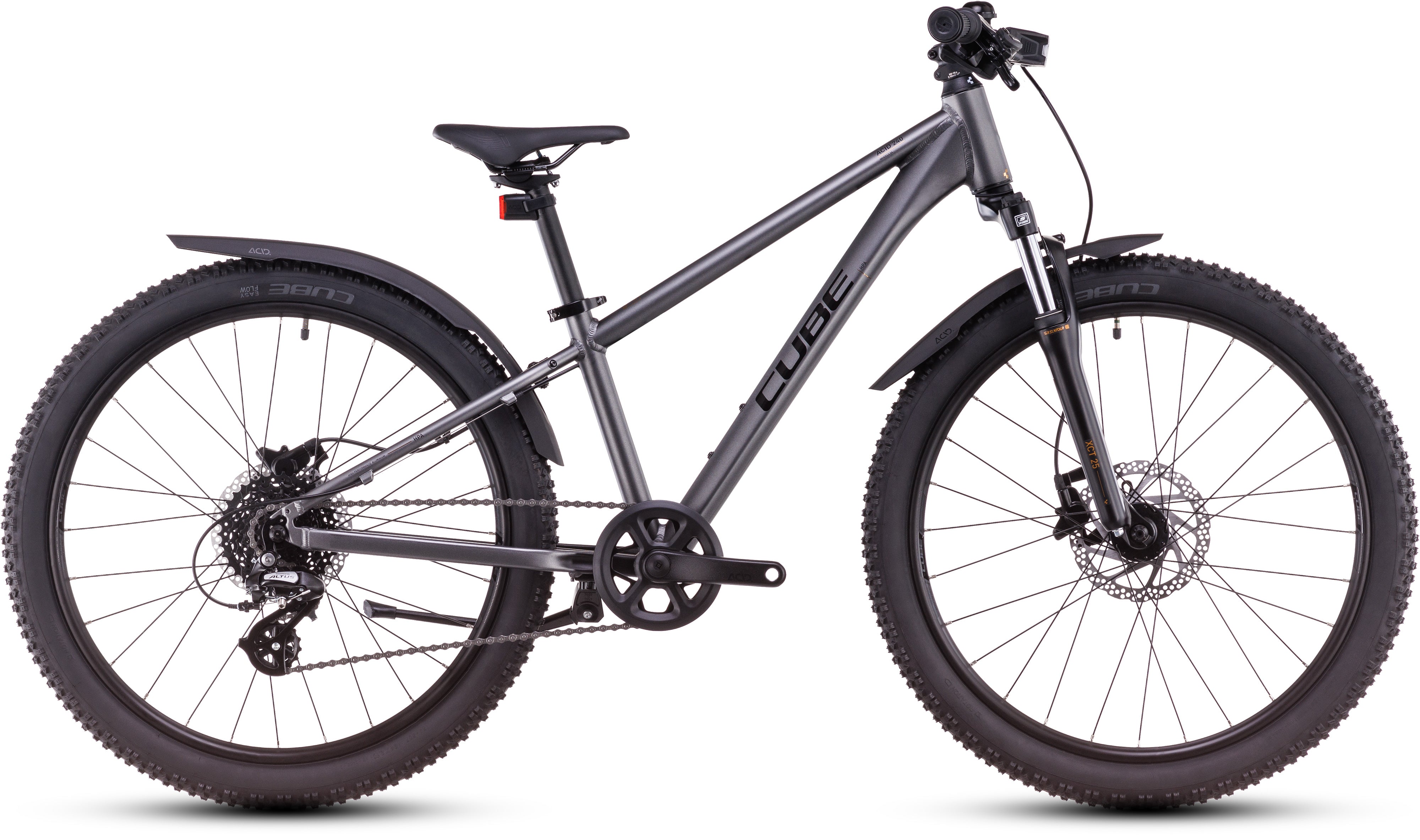 

Детский велосипед Cube Acid 240 Disc Allroad grey´n´flash (2025)