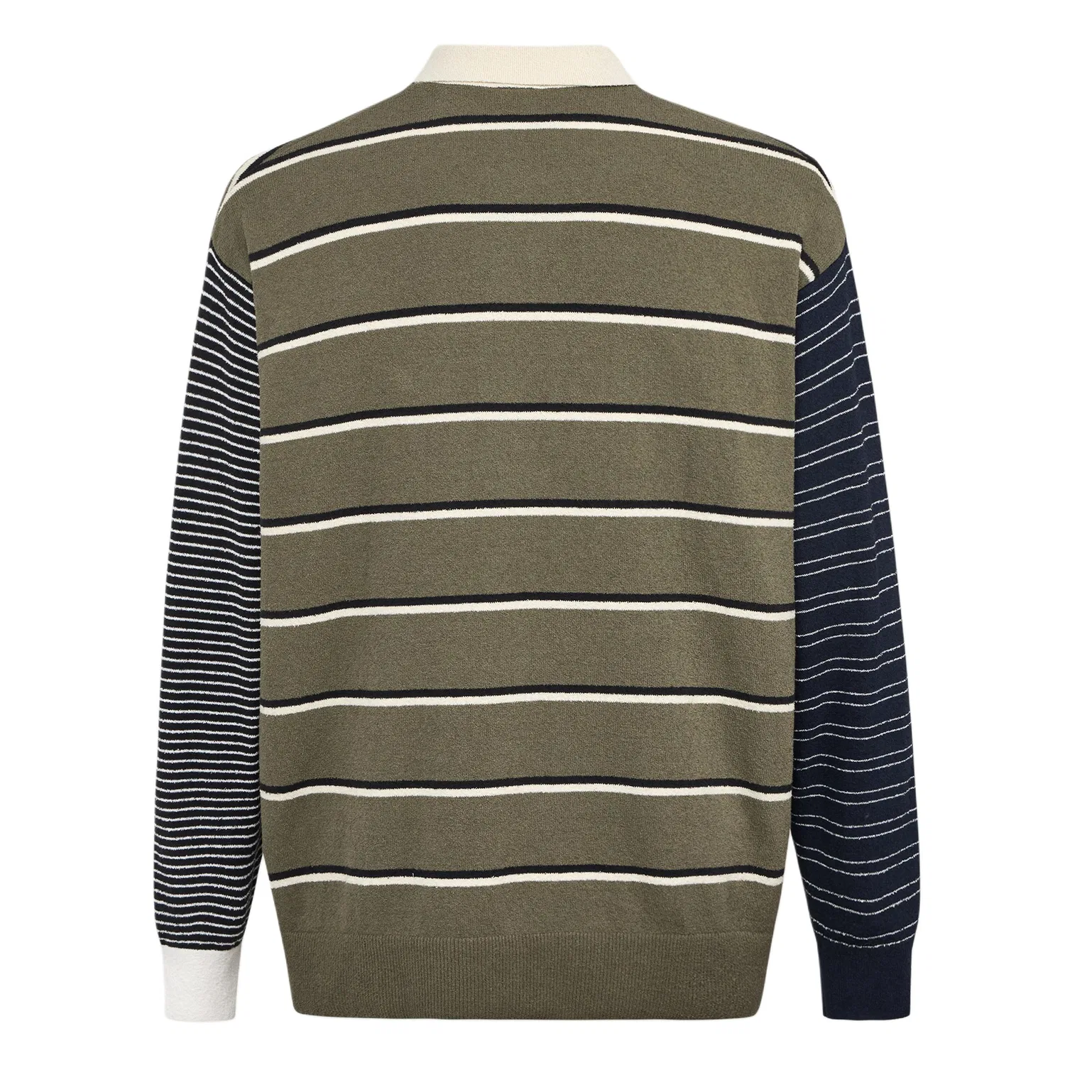 Поло Adidas Originals x SONG FOR THE MUTE SFTM 007 Unisex оливково-зеленый/черный — фото 3