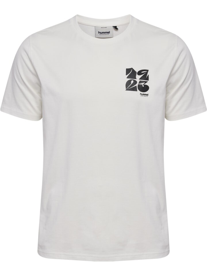 

Футболка Hummel T-Shirt S/S Hmlregular Erwachsene, цвет WHITE/BLACK