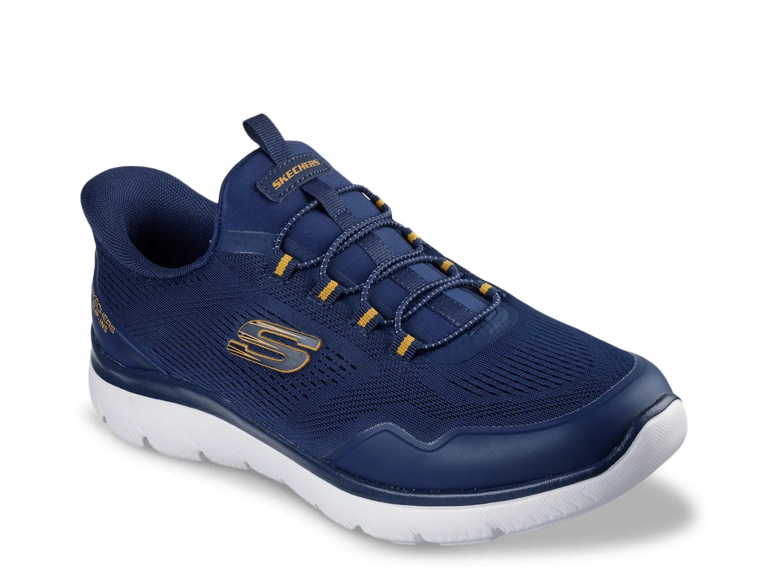 

Кроссовки Skechers Hands Free Slip-ins Summits Top Rate Sneaker - Men's, темно-синий