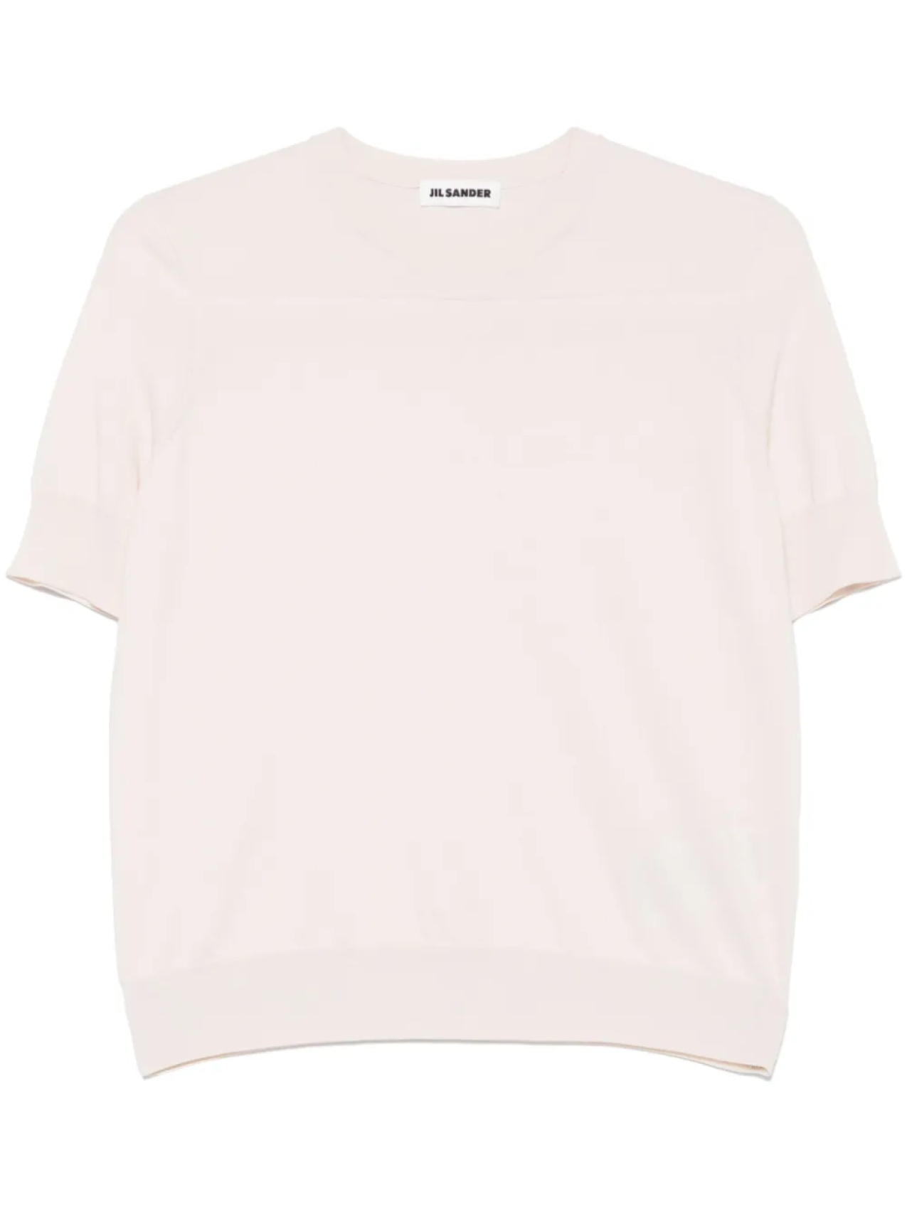 

Jil Sander футболка тонкой вязки, розовый