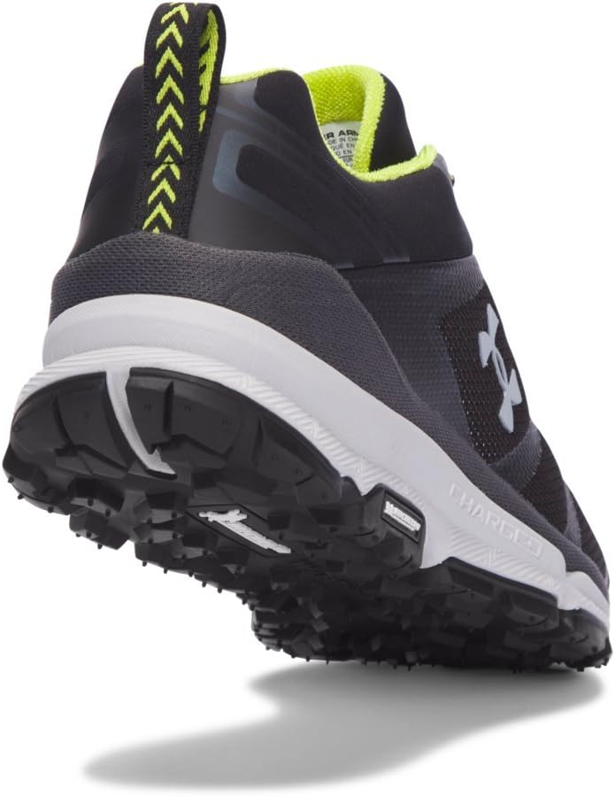 Under Armour мужские кроссовки Verge Low, Black (002)/Stealth Gray — фото 4