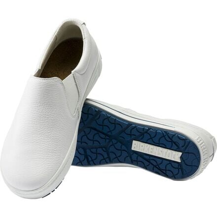 Кроссовки женские Birkenstock кожаные водостойкие, белый — фото 3