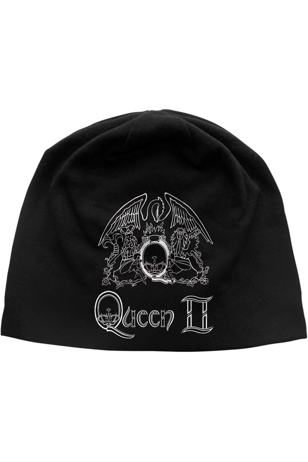 

Шапка-бини с гербом II Queen, черный