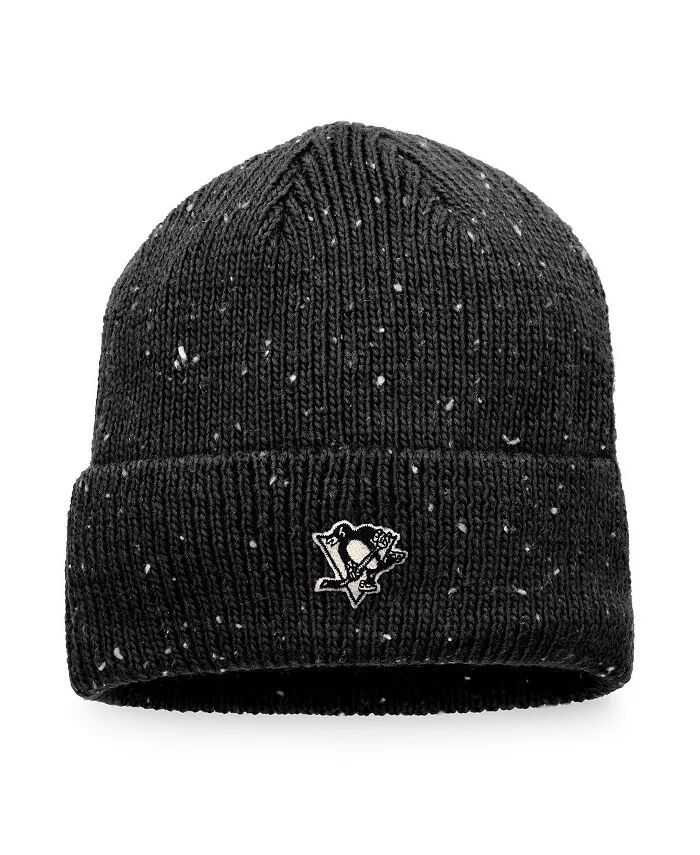 

Мужская черная вязаная шапка Pittsburgh Penguins Authentic Pro Rink Pinnacle Cuffed Knit Fanatics