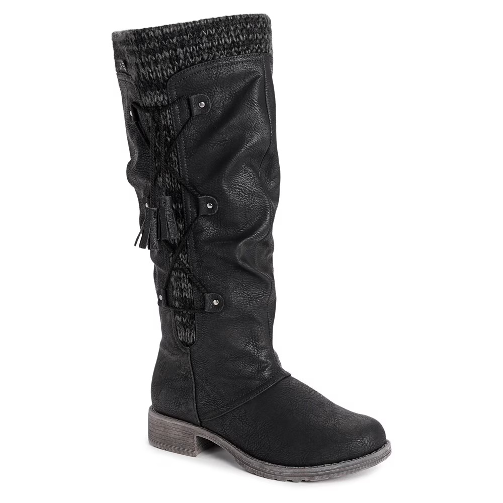 Высокие сапоги до колена Bianca Beverly от Muk Luks, black