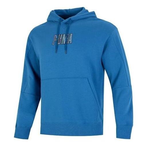 

Толстовка logo hoodie 'blue' Puma, синий