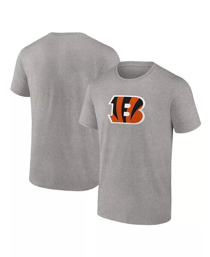

Мужская серая футболка с логотипом Cincinnati Bengals Team Primary Fanatics