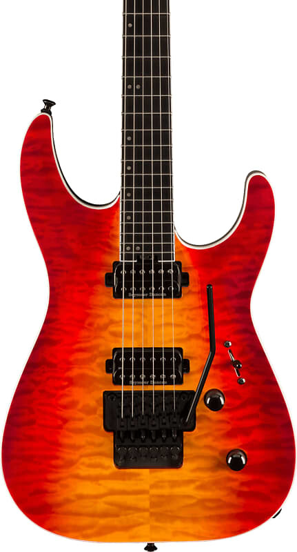 

Электрогитара Jackson Pro Plus Series Dinky DKAQ Electric Guitar, Firestorm w/ Gig Bag