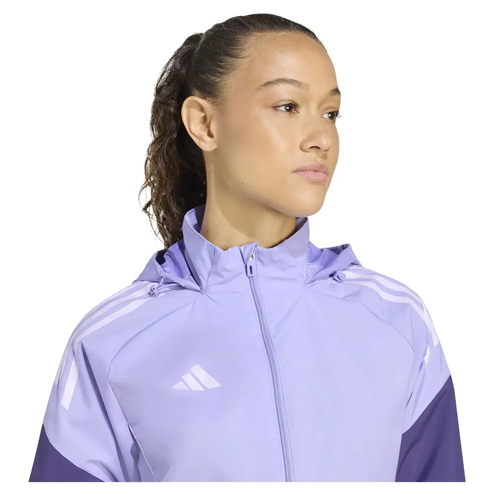 Куртка adidas Tiro 25 Competition All-Weather, фиолетовый — фото 4