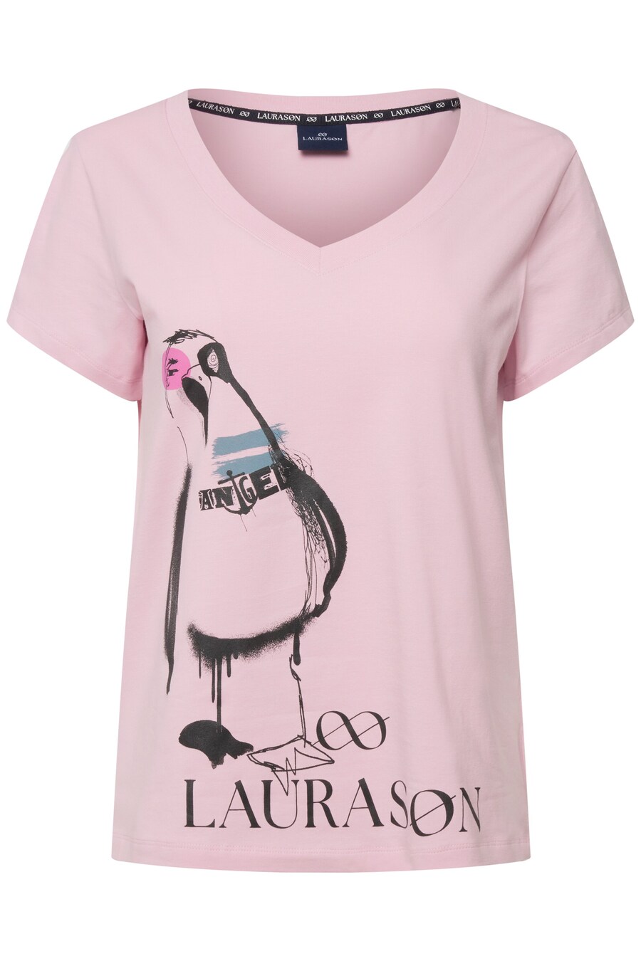 

Футболка LAURASØN Shirt, цвет fuchsia/powder