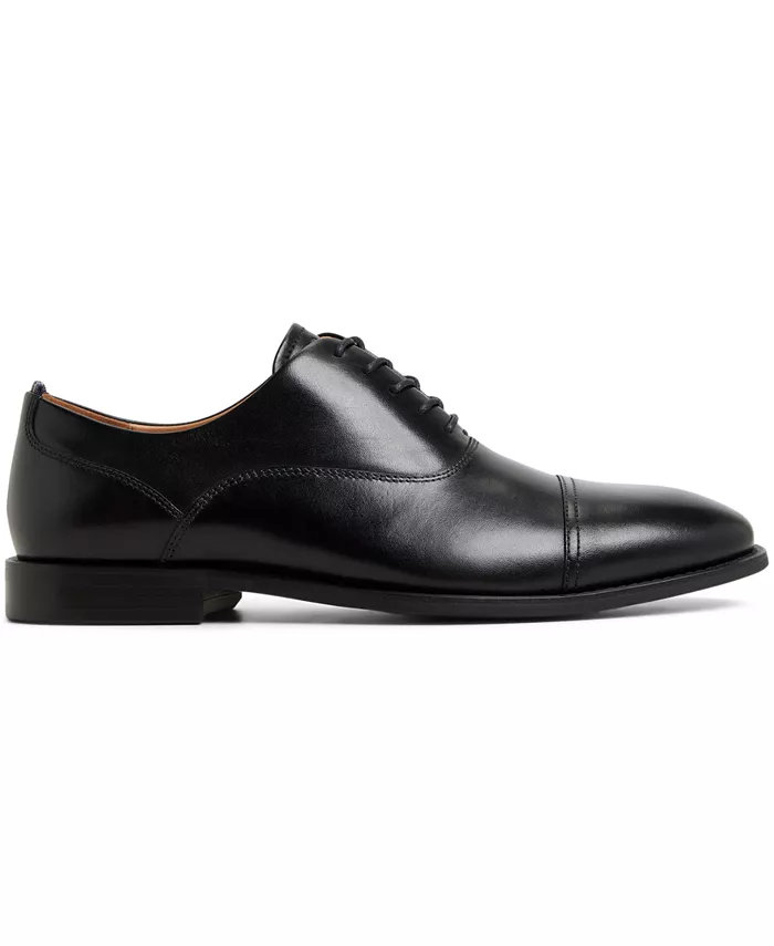 Мужские оксфорды Wingtip Macarthur со шнуровкой Brooks Brothers, черный — фото 2