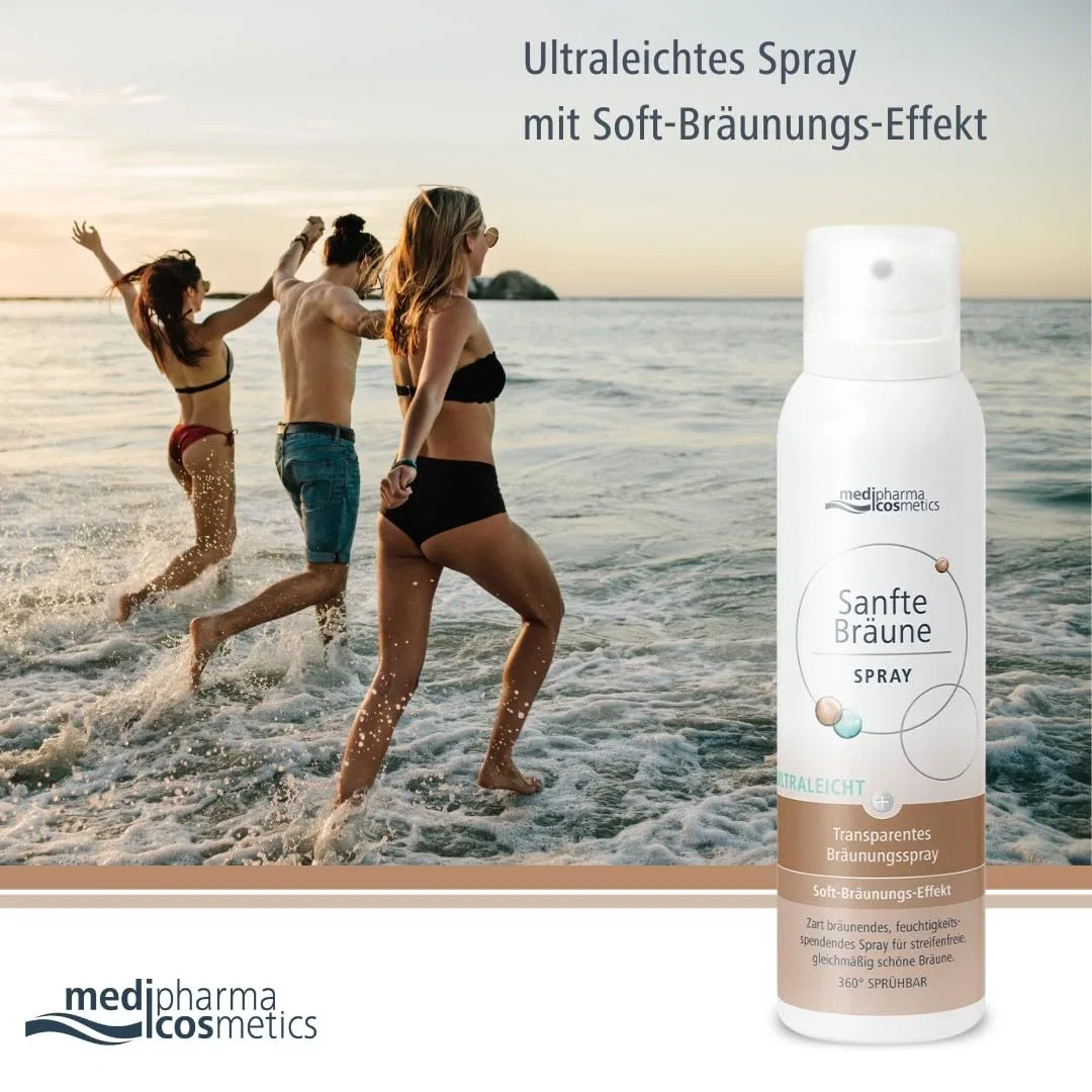 Аэрозольный спрей для загара Gentle Tan от Medipharma Cosmetics Medipharma Cosmetics — фото 2