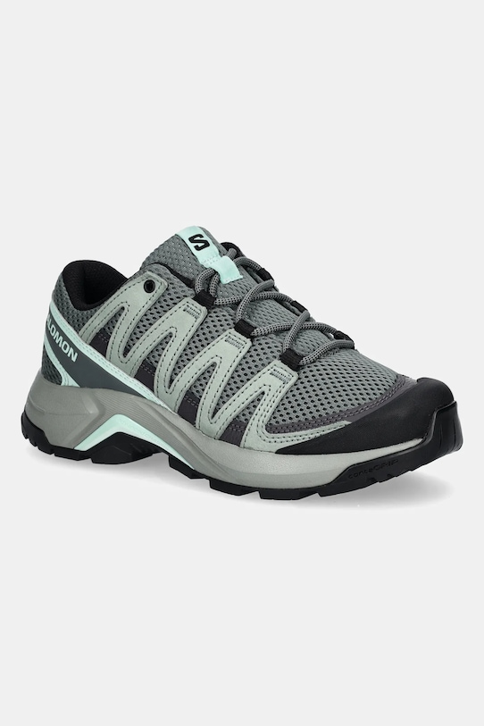 Кроссовки женские Salomon X-Adventure Recon сетчатые, зеленый