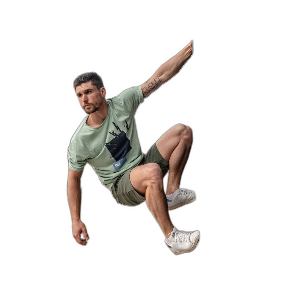 

Футболка Snap Climbing Holds, зеленый