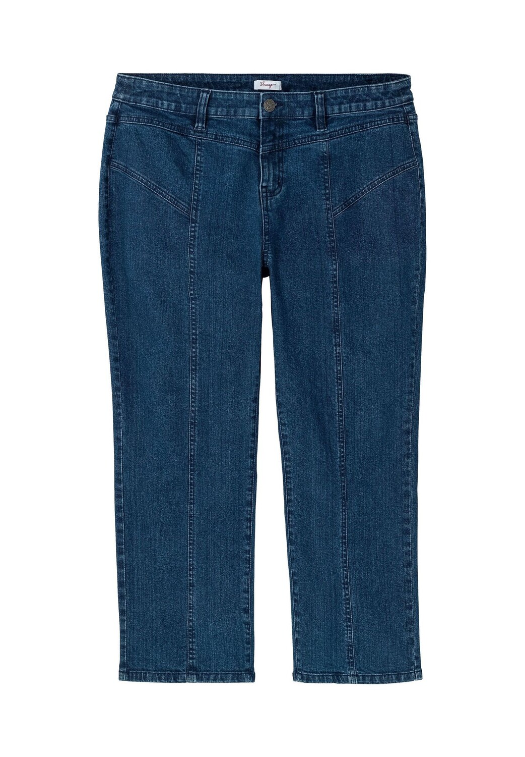 

Прямые джинсы PIA PIA для очень сильных бедер sheego, цвет Blue Denim