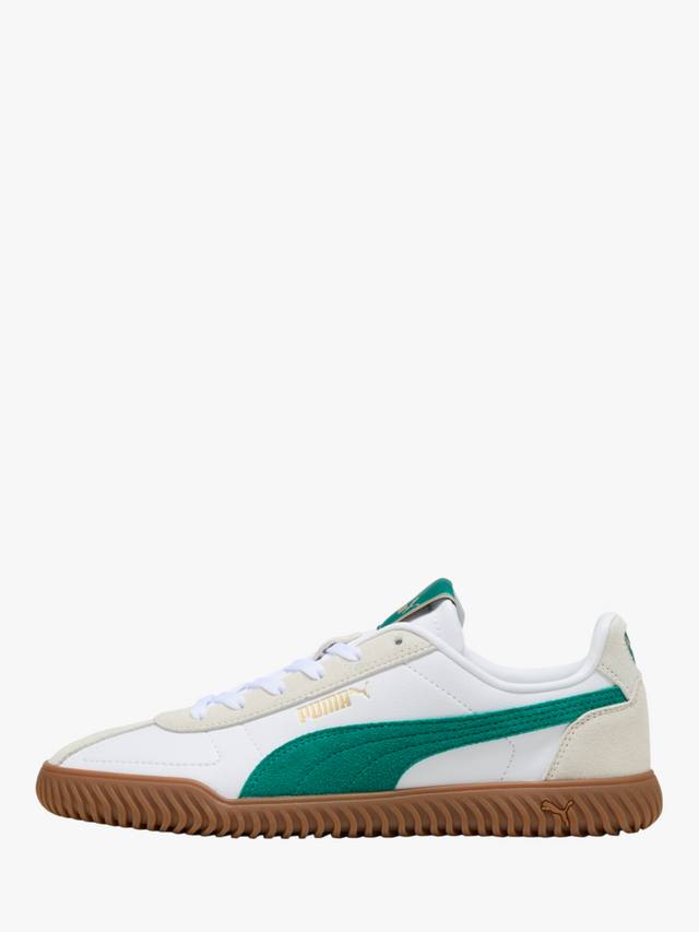 Club Kayzer замшевые кроссовки на шнуровке PUMA, White/Multi — фото 4