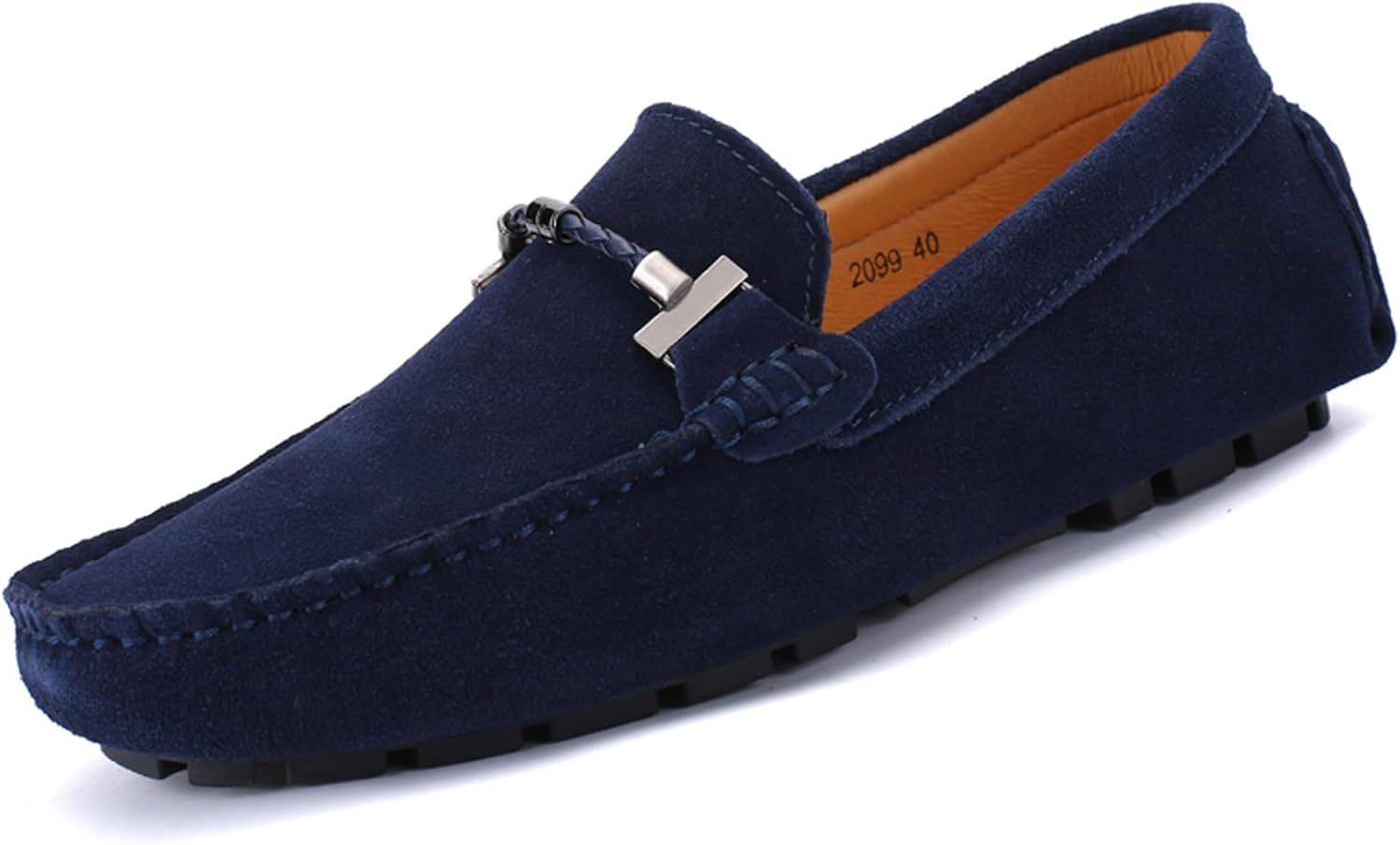 

Мужские мокасины WUIWUIYU, лоферы, обувь, слипоны, лодочные туфли, темно-синий