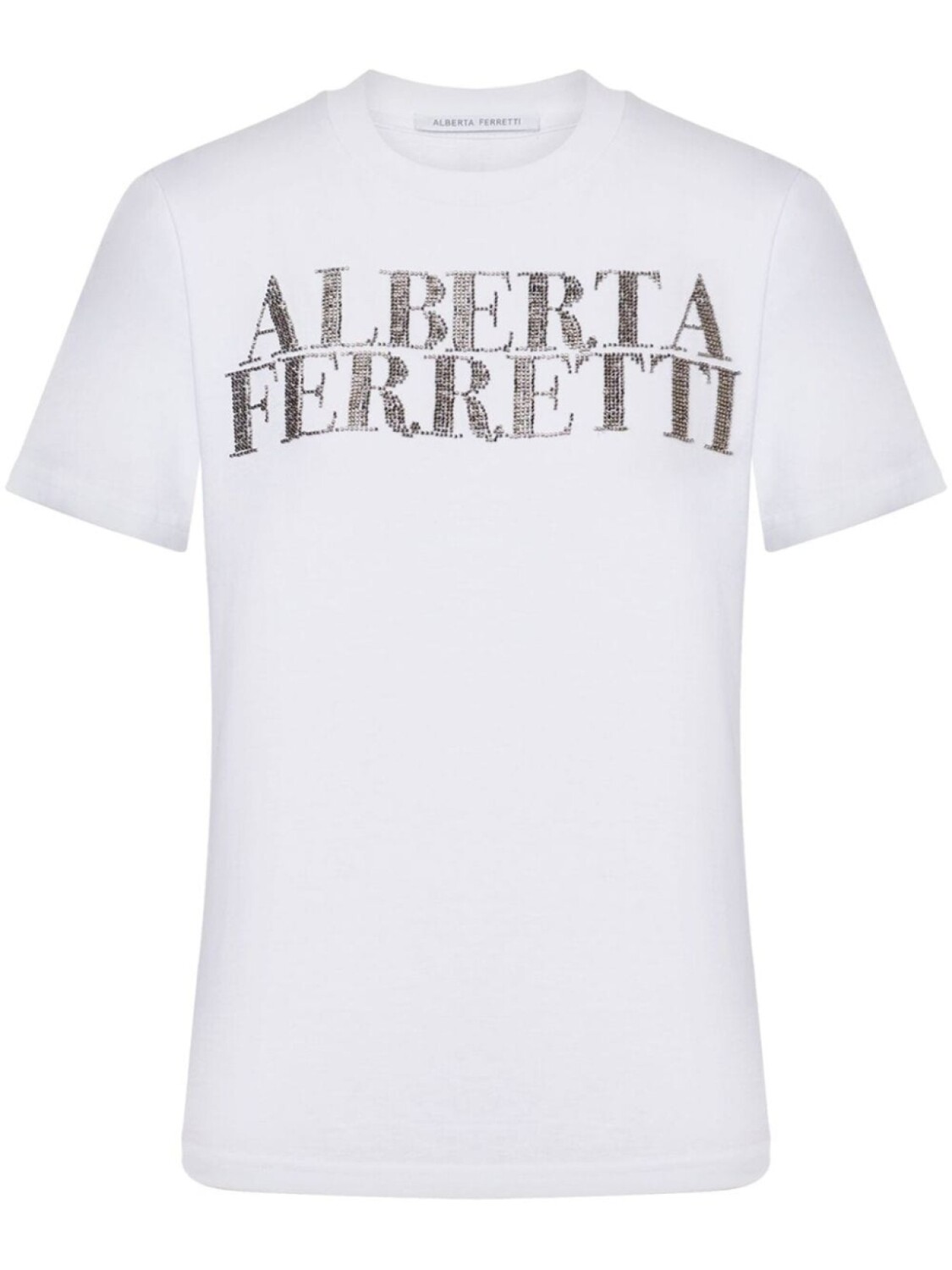 

Alberta Ferretti футболка с логотипом, белый