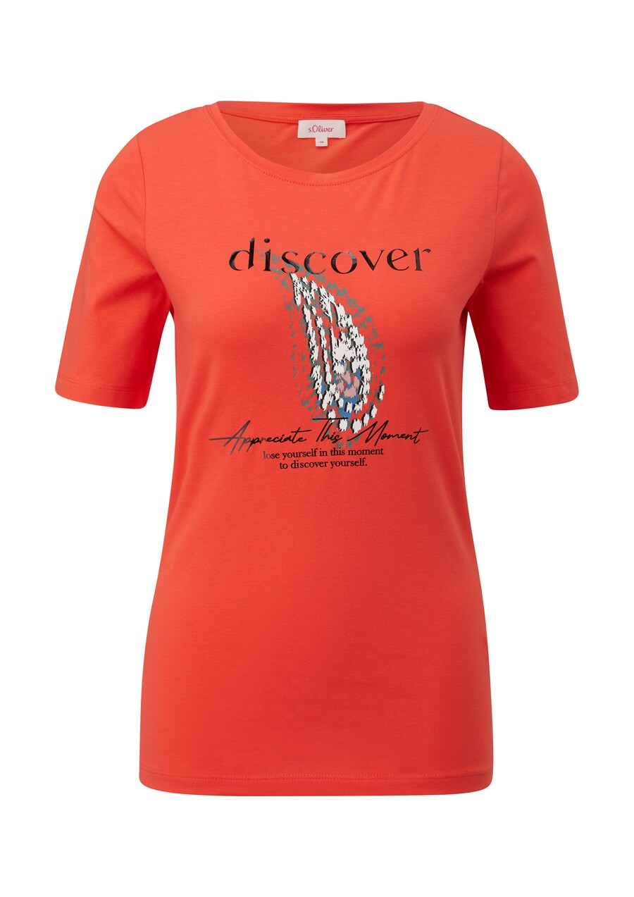 

Футболка s.Oliver Shirt, цвет light orange