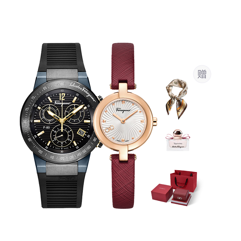 

Ferragamo Наручные часы кварцевый механизм ремешок из натуральной кожи 44 мм белый циферблат унисекс бренд лимитированный Fortune Box+шелковый шарф