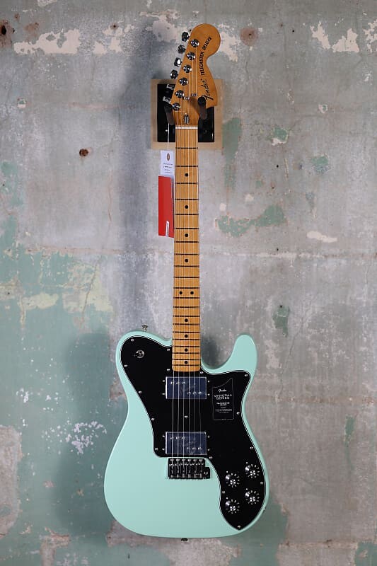 

Электрогитара Fender Vintera II '70s Telecaster Deluxe with Tremolo, Maple Fretboard 2023 - Present - Surf Green