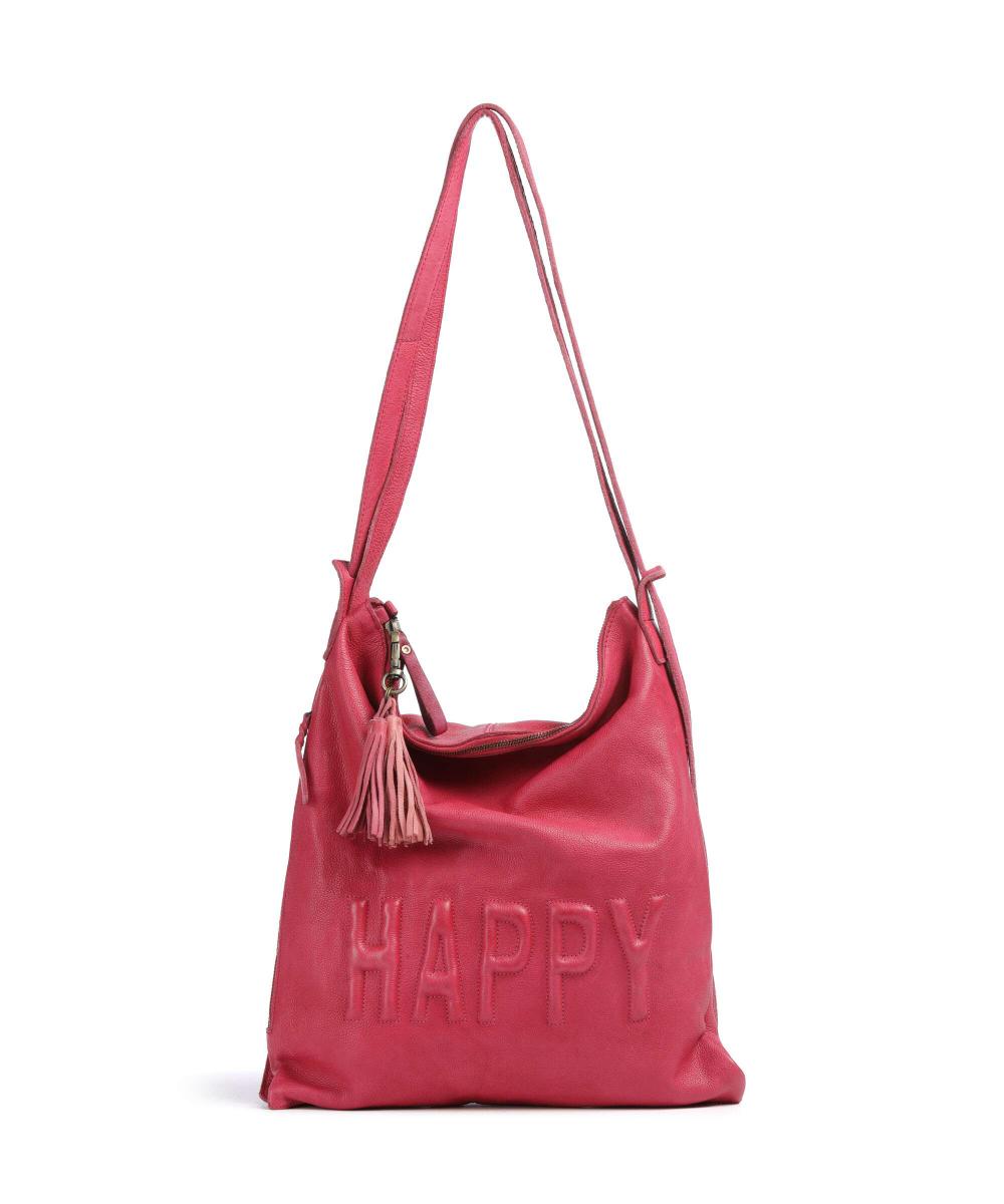 

Рюкзак Paoliweg 3 из зернистой коровьей кожи Taschendieb Wien, розовый