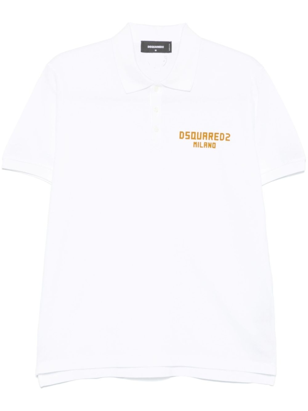

DSQUARED2 рубашка поло с логотипом, белый