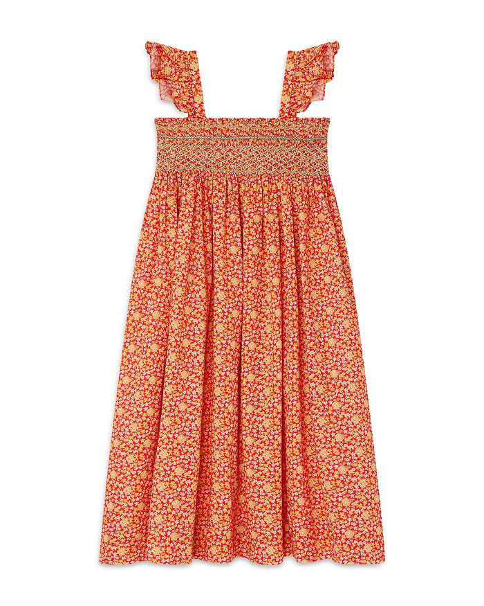 

Платье Frances Smocked для девочек - Little Kid, Big Kid Bonpoint, оранжевый
